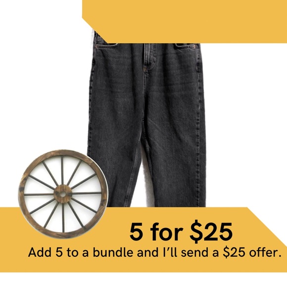 Urban Outfitters BDG, cropped, high rise. - Picture 1 of 6